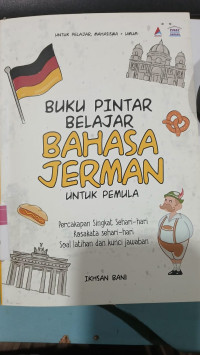 Buku Pintar Belajar Bahasa Jerman Untuk Pemula