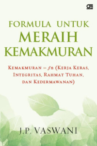 Formula Untuk Meraih Kemakmuran
