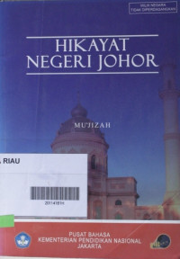 Image of Hikayat Negeri Johor