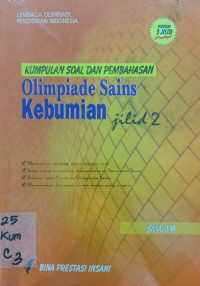 KUMPULAN SOAL DAN PEMBAHASAN OLIMPIADE SAINS KEBUMIAN JILID 2