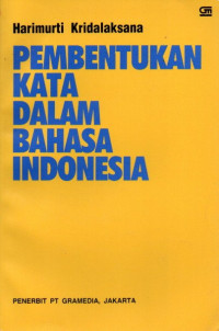 Image of Pembentukan Kata Dalam Bahasa Indonesia