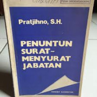 Image of Penuntun surat-menyurat jabatan