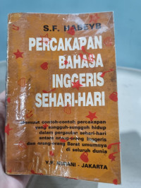 Percakapan bahasa inggeris sehari-hari
