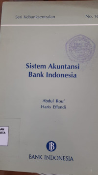 Sistem Akuntansi Bank Indonesia