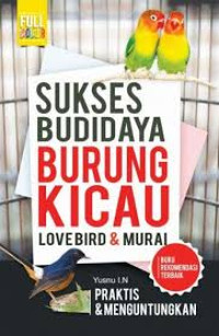 SUKSES BUDIDAYA BURUNG KICAU