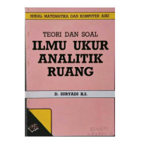Image of teori dan soal ilmu ukur analitik ruang